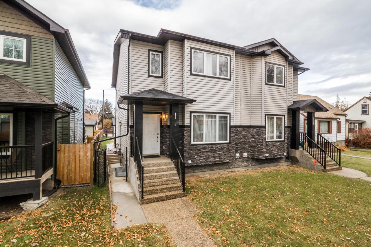 Vibrant Modern Oasis - Free Parking, Netflix, Fast Wi-Fi - Long Stays Welcome Edmonton Exterior photo